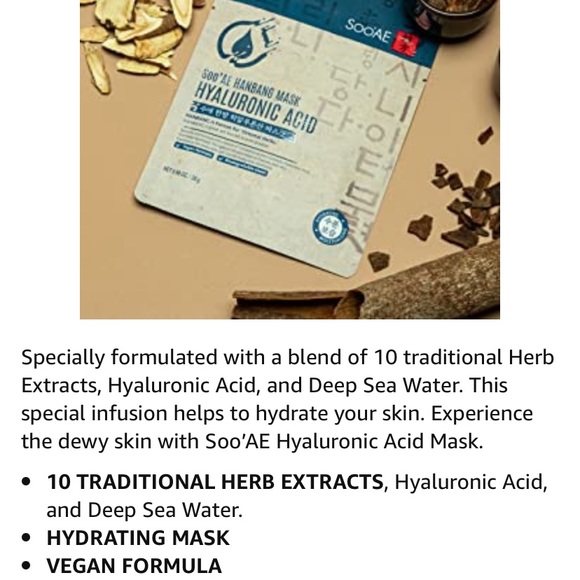 Soo’AE Hanbang Hyaluronic Acid Mask Set - Picture 6 of 10